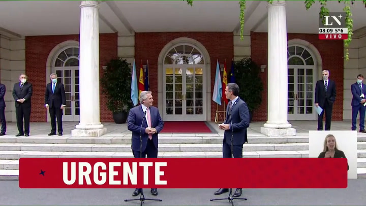 Tras la reunión con Alberto Fernández en España, Pedro Sánchez visitará la Argentina en junio