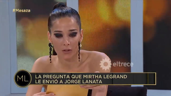 Mirtha Legrand mandó una pregunta para Jorge Lanata y sorprendió al periodista