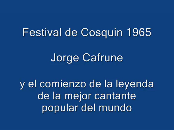 Mercedes Sosa y Jorge Cafrune | Cosquin 65 - Fuente: Youtube