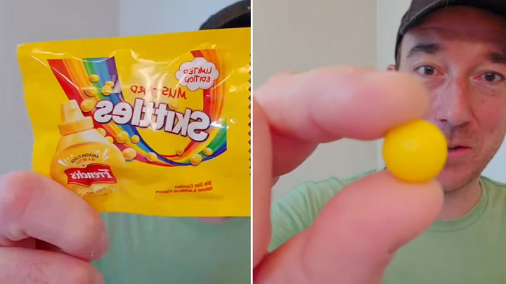 'Laws of nature have been violated': TikToker tries mustard-flavour Skittles