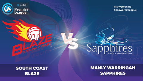 South Coast Blaze - U23 v Manly Warringah Sapphires - U23
