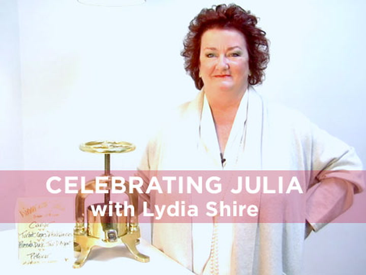 Lydia Shire on Julia Child