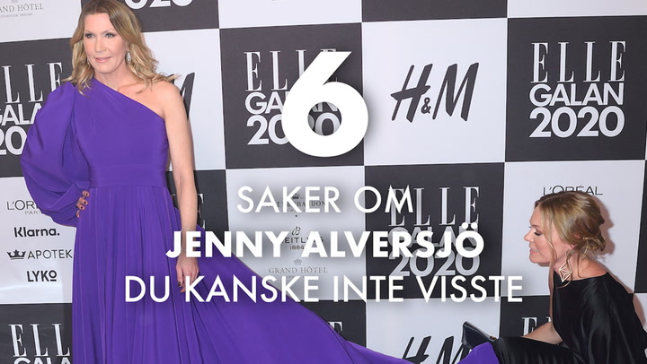6 saker du kanske inte visste om Jenny Alversjö