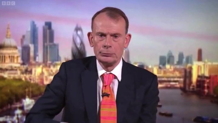 ‘You stay classy San Diego’: Andrew Marr signs off final show with BBC