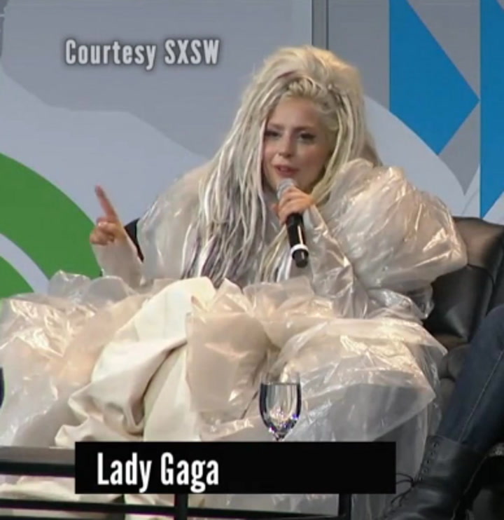 Lady Gaga Talks Being Vomited On, State of Her Career at SXSW Keynote Address - Part 5
