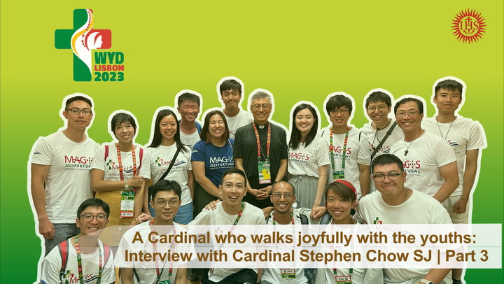 Interview with Cardinal Stephen Chow Part 3 : A cardinal who walks joyfully with the youth