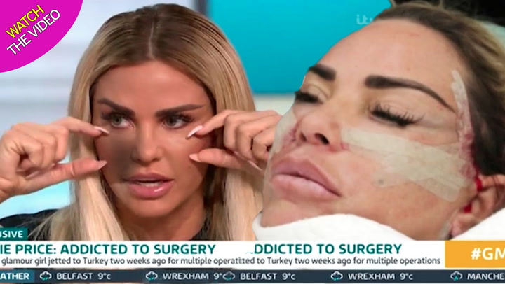 Katie Price brags she will look 25 'when her swelling goes down' and vows  to showcase her new body on her 41st birthday next week | Katie Price