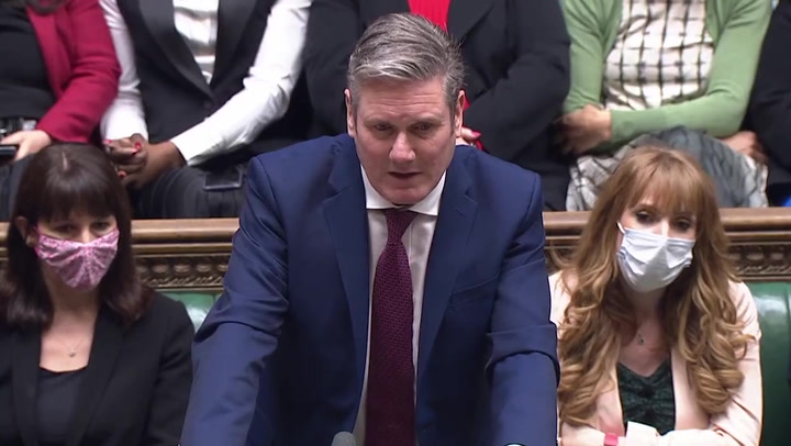 ‘The party’s over’: Keir Starmer goads Boris Johnson as he demands resignation from PM