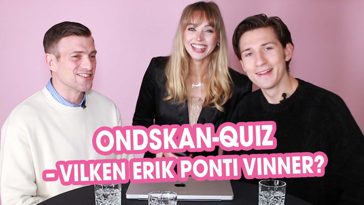 Andreas Wilson möter Isac Calmroth i Ondskan-quiz – vilken Erik Ponti vinner?