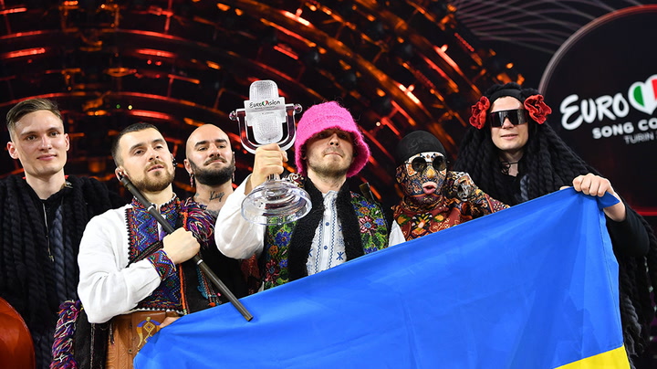 UK to host Eurovision in 2023 on behalf of winners Ukraine