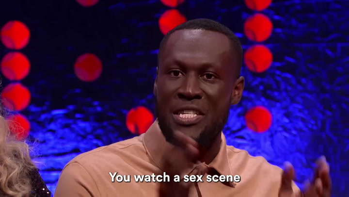 Stormzy quizzes Kate Hudson over how sex scenes work