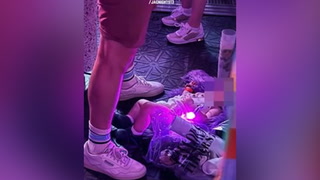 Photo shows baby left on floor during Taylor Swift concert in Paris