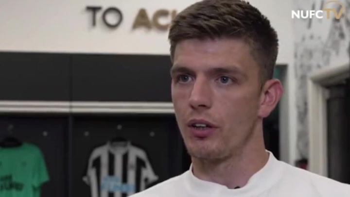 ‘We’ve got a high quality manager here’ says Nick Pope after signing to Newcastle United