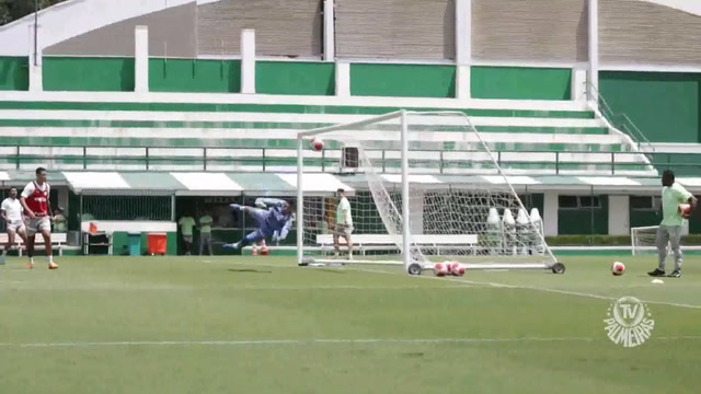 Palmeiras faz rachão antes da partida contra o Mirassol