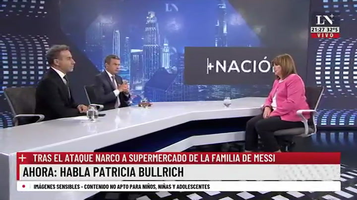 Ataque a la familia de Messi: Patricia Bullrich le respondió a Agustin Rossi