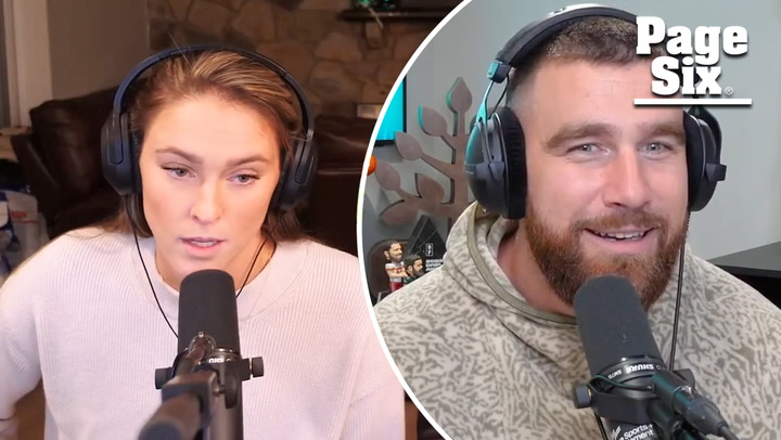 Kylie Kelce jokes Travis Kelce is becoming a cat person now that he's  dating Taylor Swift