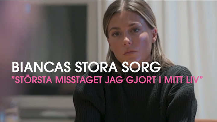 Bianca Ingrosso talar ut om sorgen: ”Största misstaget”