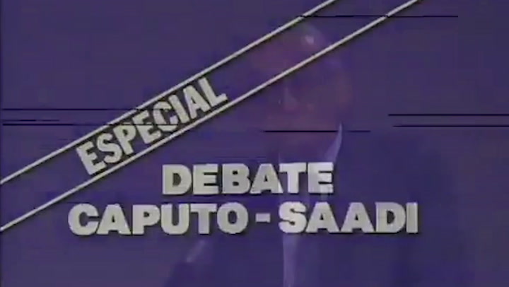 Debate Histórico - Caputo - Saadi - Canal Del Beagle 1