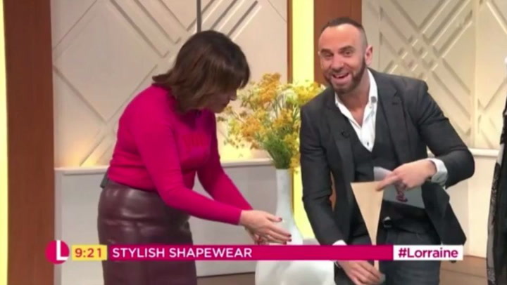 Lorraine Kelly reveals stick-on thong but admits 'it's not big
