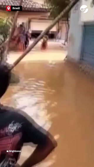 Inundaciones en Brasil. Comenzaron los saqueos por falta de abastecimiento