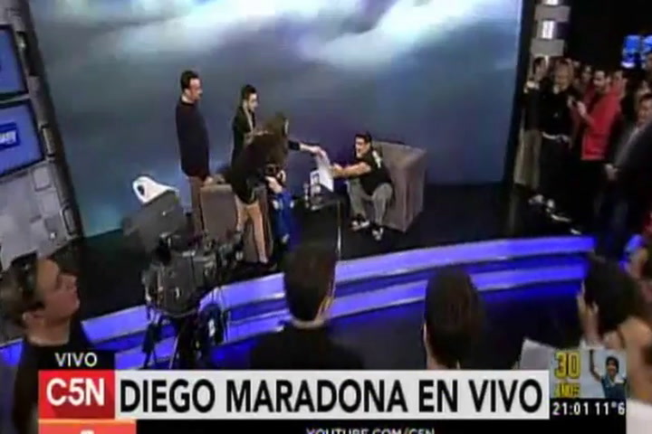 Diego Maradona: 'Si no ganamos que no vuelvan'