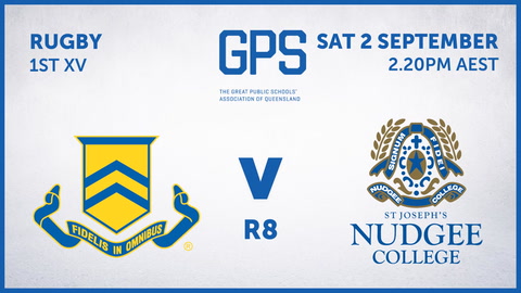 02 September - GPS QLD Rugby - TGS v NC