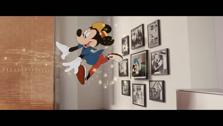 Disney cumplió 100 años y compartió un inédito video