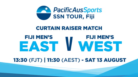 13 August - SSN Fiji Tour - Fast 5 Exhibition Match - Fiji Mens East v Fiji Mens West