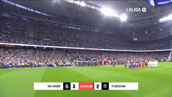Real Madrid 3-2 Barcelona: resumen y mejores jugadas| LaLiga EA Sports (J32)