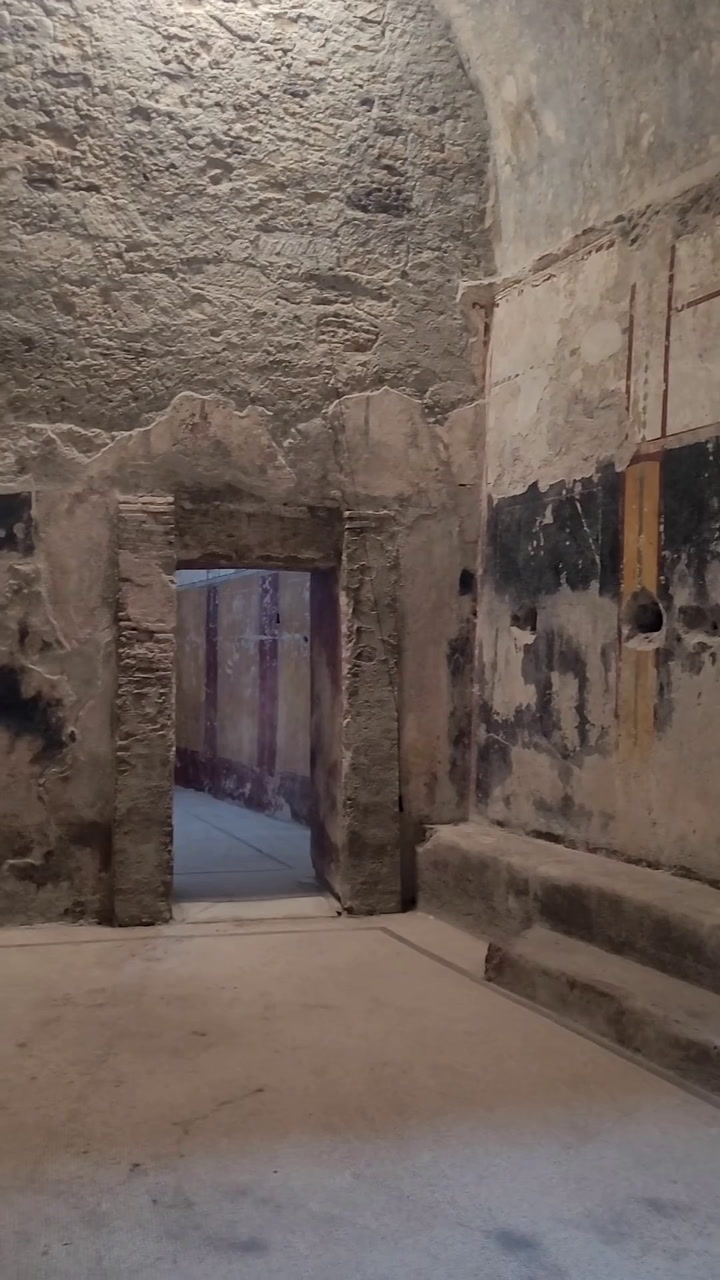En el Parque Arqueológico de Pompeya hallaron pinturas de 2000 años