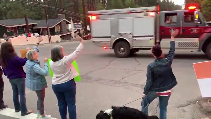 Forest Service pays tribute to supportive South Lake Tahoe residents after downgrading evacuation orders
