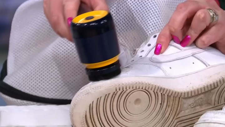 Hacks to keep white shoes clean using common household products