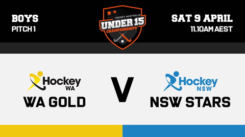 Western Australia Gold - U15 Boys v New South Wales Stars - U15 Boys