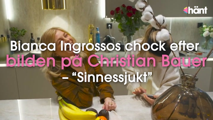 Bianca Ingrossos chock efter bilden på Christian Bauer – “Sinnessjukt”