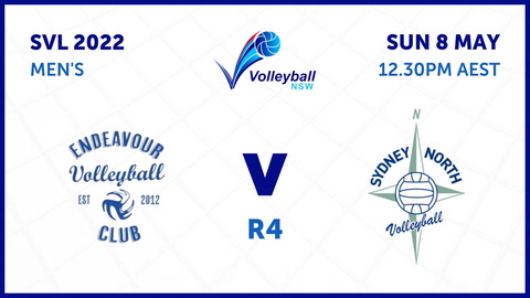 8 May - Sydney Volleyball League - R4 - Endeavour v Sydney North