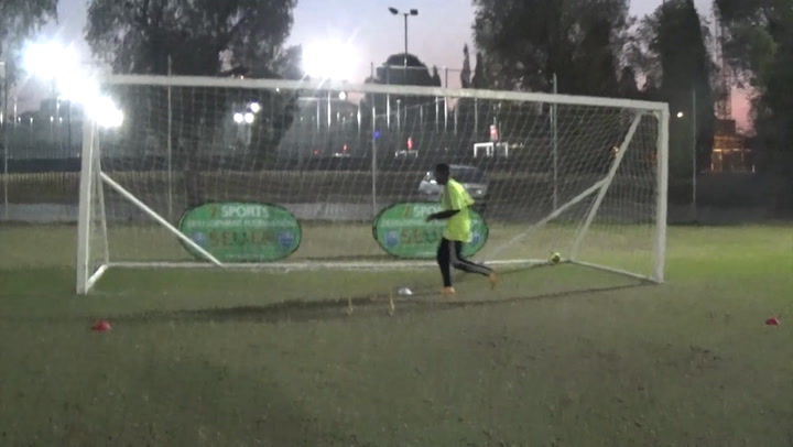 goalkeeper training - explosive power and reactions training