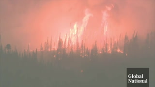 Northwestern Alberta residents forced to flee due to wildfire