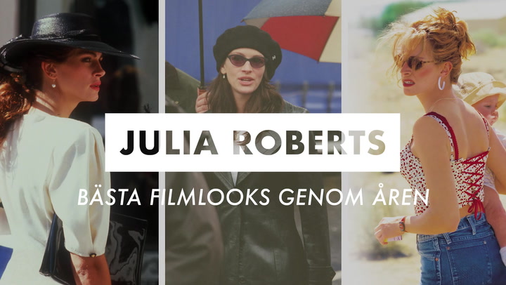 Julia Roberts bästa filmlooks genom åren