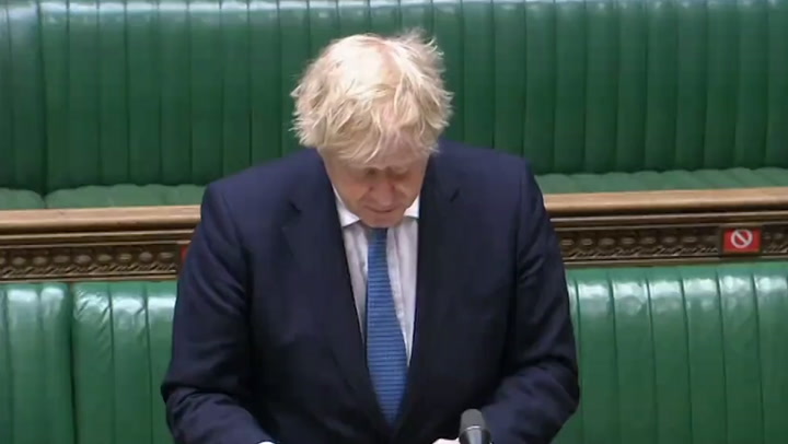 Boris Johnson announces coronavirus public inquiry to be held in spring 2022