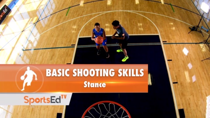 Basic Shooting Skills Stance (Female)