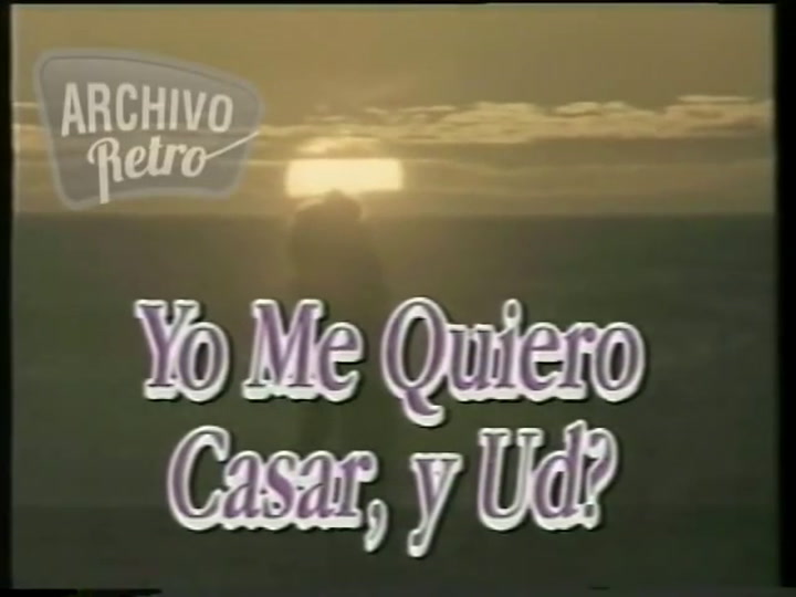 Yo Me Quiero Casar, Y Usted   Con Roberto Galán (1993)