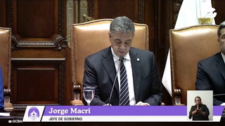 Jorge Macri, en la Apertura de Sesiones: "Este es un cambio de etapa"