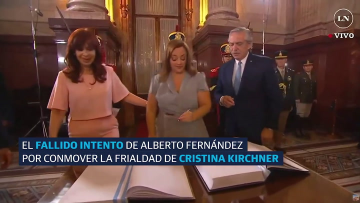 El fallido intento de Alberto Fernández por conmover a CFK