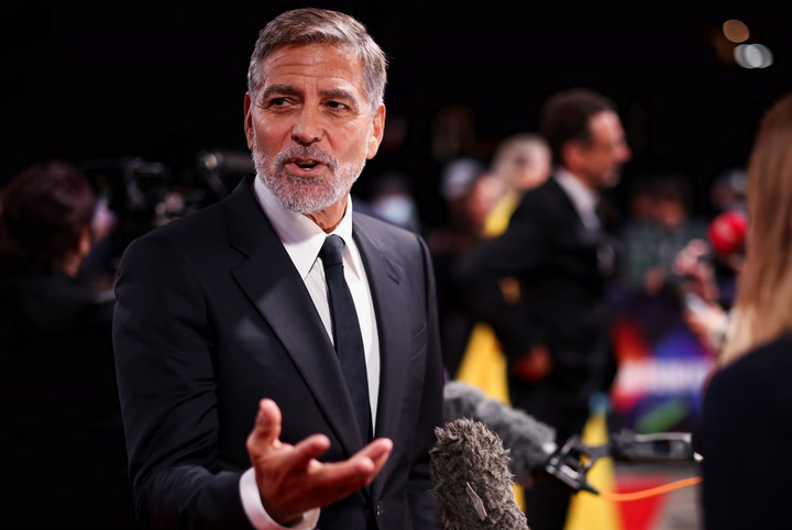 George Clooney reflects on ‘lighter’ new film The Tender Bar at UK premiere