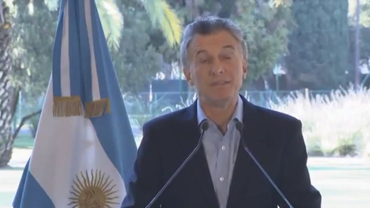 Mauricio Macri: 'No hay atajos mágicos' - Fuente: YouTube Casa Rosada