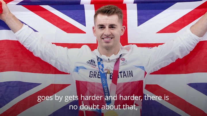 Max Whitlock describes 'surreal moment' of winning Olympic gold