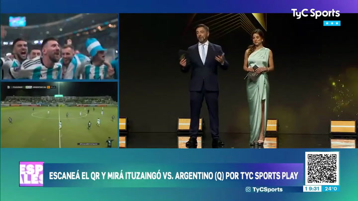 La Sole y Lionel Messi cara a cara en un sentido homenaje