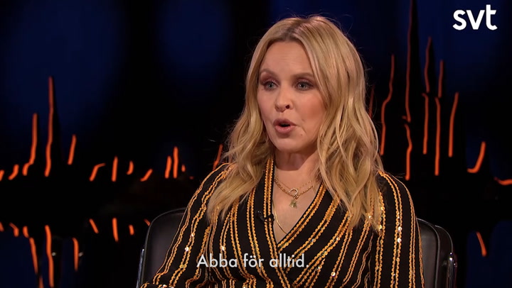 Kylie Minogue: "Abba är perfektion"