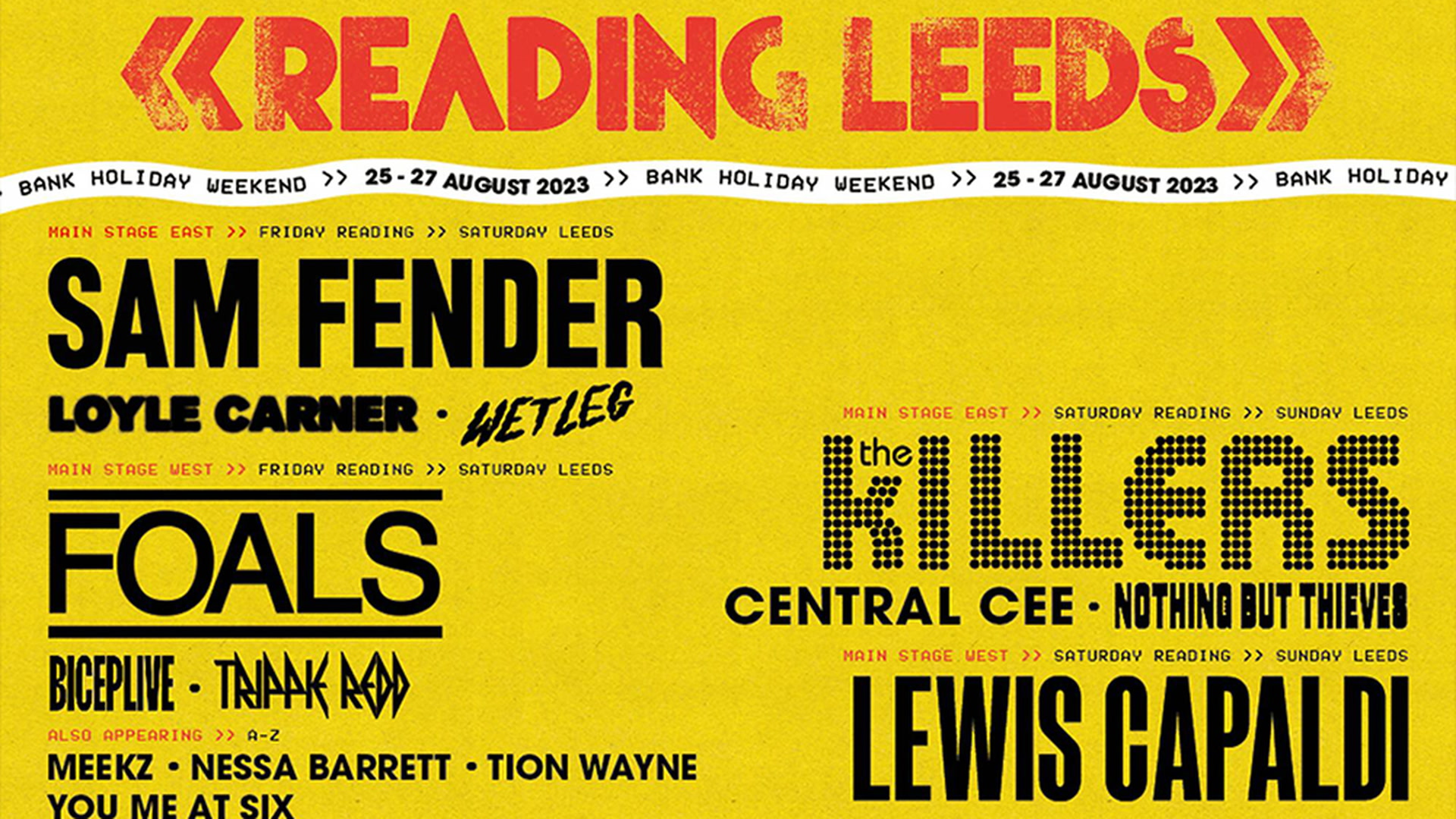 Leeds Festival 2023: Line-Up, Dates & Ticket Information - Capital