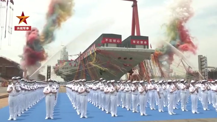 China launches its third, most advanced aircraft carrier